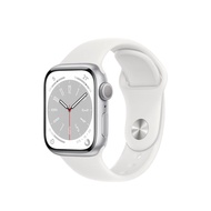 Apple Watch Series 8 （GPS版） 45mm 錶帶 銀/白 _廠商直送