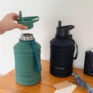 MEXUM 2.2L Stainless Steel Water Bottle | Super Durable Anti-Corrosion Large Capacity Gym Water Bott