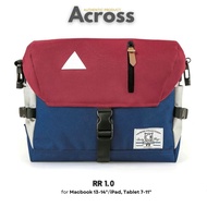 Across RR 1.0 Trumpet Crossbody Bag For Macbook Pro/Air 13-14" iPad/Tablet 7.9-11"