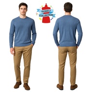 KATUN MEN'S COTTON KNIT OUTERWEAR SWEATER TOP SIZE: M D-1354