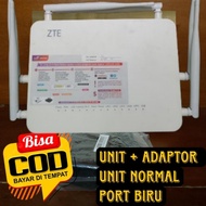 CAN PAY ON DELIVERY ZTE 5G PREMIUM F670 PORT biru + ADAPTOR