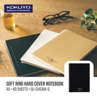 KOKUYO SU-SV638A SOFT RING HARD COVER NOTEBOOK - A5 (80 SHEETS)