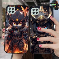 Samsung a22 4G / a22 5G / m62 glass phone case, cool vip powerful super robot case