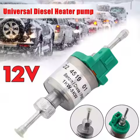 12V 5KW Universal Car Air Diesel Parking Oil Fuel Pump Ultra Quiet Metal Car Heater Fuel Pump For Eb