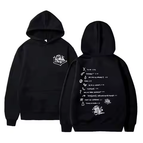 Rapper Nicki Nicole ALMA World Tour Print Hoodie Male Art Aesthetic Hooded Tracksuit Men Women Fashi