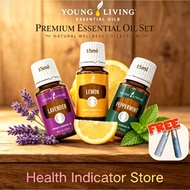 Young Living Entry-level combo package (LAVENDER, LEMON, PEPPERMINT)Essential 0il-100% Pure Essentia