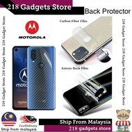 Motorola Moto E5 / Moto E5 Play / Moto E5 Play Go Carbon Fiber & Aurora Back Protect Film