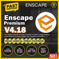 Enscape 3D 4.18 + v4 Assets Library| Premium Software | 💻 Windows PC | 📦 Latest Full Version + Video