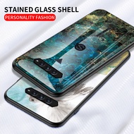 Xiaomi Black Shark 4 / Black Shark 4s Pro Fashion Marble Texture Tempered Glass Protective Cover Hard Back Phone Case