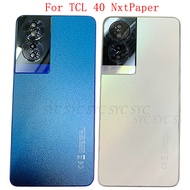 Back Cover Rear Door Case Housing For TCL 40 NxtPaper T612B Battery Cover with Camera Lens Repair Pa