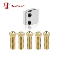 E3D Volcano Nozzle kit - Volcano Hotend of Extrusion Head kit / Heated Aluminum block + 5 Nozzle for