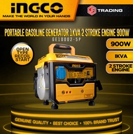 INGCO Portable Gasoline Generator 1KVA 2 Stroke Engine 900W GE10002-5P