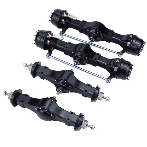 1:14th Scale Metal Axle Without Lock 8X8 6X6 Suit for Tamiya RC Dump Truck SCANIA 770S R620 VOLVO BE