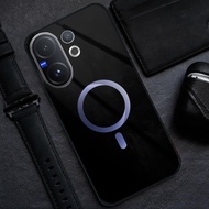 HP Vivo V60 Glass Softcase [BSG-13] - Casing Vivo V60hp - Latest Vivo V60 Acrylic Glass Case