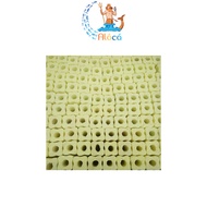 Sứ thanh hoa mai loại 1 Keyrsin KS-L02-YS cỡ nhỏ 3 x 10cm lọc nước cho bể cá cảnh.