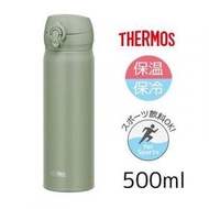 THERMOS膳魔師 真空保溫保溫水壺 500ml-綠色 [平行進口]