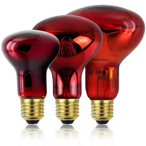 Pet Red Heating Lamp E27 Day Night For Amphibian Snake Lamp Heat Reptile Bulb UV Light 75W 60W 100W 
