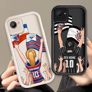Casing For Realme C30 C30S Cartoon Silicone Smartphone Soft Phone Case TPU Number 10 football Angel 
