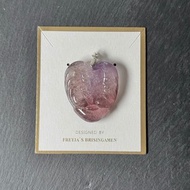 精品紫紅超七狐狐吊墜