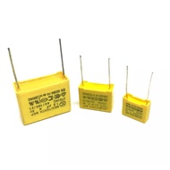 (5pcs) MKP X2 Safety Capacitor Kapasitor 275V 0.1uF 100nF 0.22uF 0.33uF 0.47uF 0.68uF 0.01uF 1uF 10m