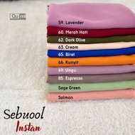 Hijab Instan Qumi Sebuool Rapi Sekali Tiup Best