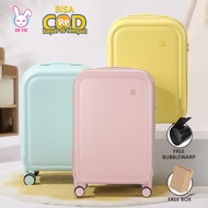 JUTU Cabin Luggage 18/20/22/24 Inch Premium PC Material Suitcase Strong and Shockproof Password Lock