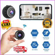 COD ZUIDID Mini WiFi IP Camera CCTV IR Sensor 1080P / kamera cctv kecil jarak jauh lewat hp murah mi