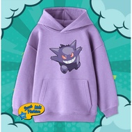Pokemon Gengar Children's Hoodie Jacket Pokemon Gengar Children's Sweater