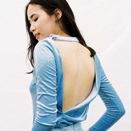 Velvet Backless Top - The Summer Project / เสื้อเปิดหลัง