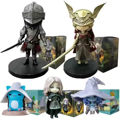 Elden Ring Q Version Mini Action Figures Collectible PVC Dolls Ranni Cat Melina Malenia Half-Wolf La