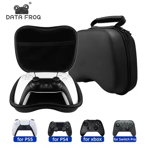 Data Frog EVA Hard Gamepad Carry Bag For PS4/PS4 Pro/PS4 Slim Protective Case For PS3/PS5/Xbox One 3
