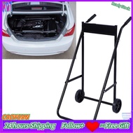 caoyuanstore Haofy Outboard Boat Motor Stand Carrier  165lb Load Heavy Duty Engine Trolley with Whee