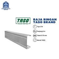 Baja Ringan TASO 0.75 mm SNI C75 KANAL C