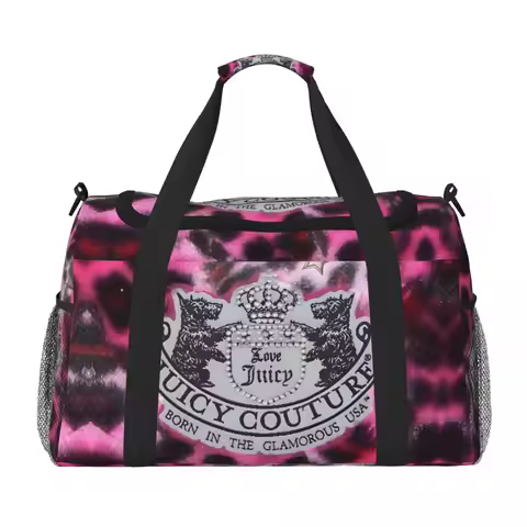 J-Juicy-C-Couture Weekend Gym Yoga Luggage Bags Men Women Sport Crossbody Bag Travel Handbag