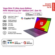 LENOVO YOGA SLIM 7 ULTRA 14IPH11 83QK0031MJ 14" 2.8K POLED FIFA EDITION LAPTOP ( CU7-355 32GD5 1TBSS