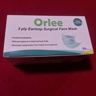 Masker Medis Orlee | 3 Ply Earloop 1 Box : 50 Pcs