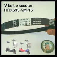 V Belt E Scooter Htd 535-5m Elektrik Scooter