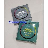 Dluxe bass strings 1 set Bass guitar 4 strings 5 strings dluxe guitar bass string