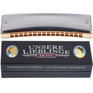 HOHNER UNSERE LIEBLINGE 32-HOLE KEY OF G OCTAVE HARMONICA M6195-G 八度口琴