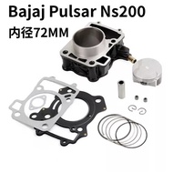 YT Motorcycle Cylinder Kit Inner Diameter 72MM Suitable for Bajaj Pulsar Rs200 As200 Ns200