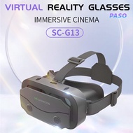 PASO SC-13 VR Glasses Headset Adjustable with Cooling Hole 100 Degree Viewing Angle Mobile Movie Gam