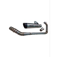 Yamaha XSR155 Custom Exhaust