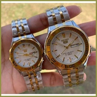 ◬ ◿ ❡ Seiko-5 watch automatic hand movement for men and women