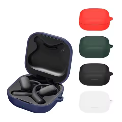 Silicone protective cover is suitable for SHOKZ-OpenFit T910 Headphone Washable-Shell Antidust Housi