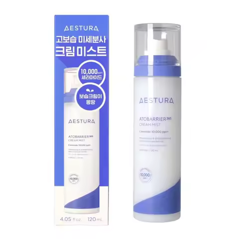 120ml Aestura Atobarrier365 Cream Mist - Deeply Hydrating And Soothing Makeup Setting Moisturizing F