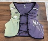AONIJIE 奧尼捷越野/跑步背包 紫綠色M碼