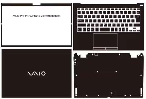 Laptop Vinyl Decal Cover Sticker Skin Protector For SONY VAIO Pro PK VJPK218 VJPK218000024 14-inch