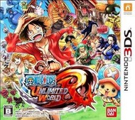 【電玩販賣機】全新未拆 3DS LL 海賊王航海王無限世界：赤紅（含初回特典）One Piece R -日文純日初版-