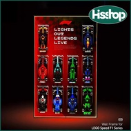 Wall frame for F1,Speed F1 77242/7751/77243/77244/77247/77248/77249 Building Blocks Display Frame