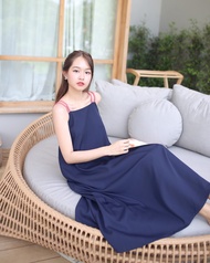 Cherry Blossom dress - Navy